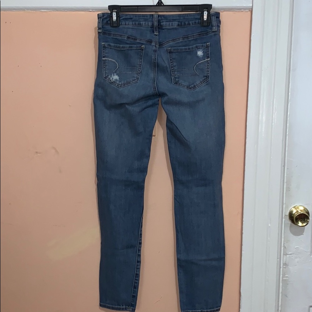 American Eagle Distressed Jegging Jeans - Picture 2 of 6